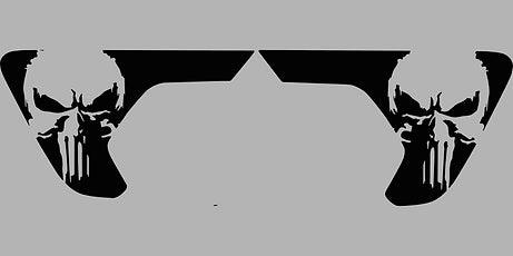 Jeep Punisher Vent Decals - J&J's Graphic Designs