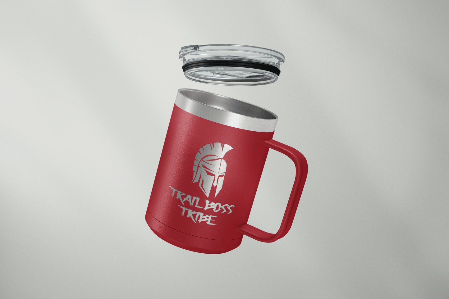 Trail Boss Tribe 15oz Polar Camel Stainless Steel Coffee Mugs