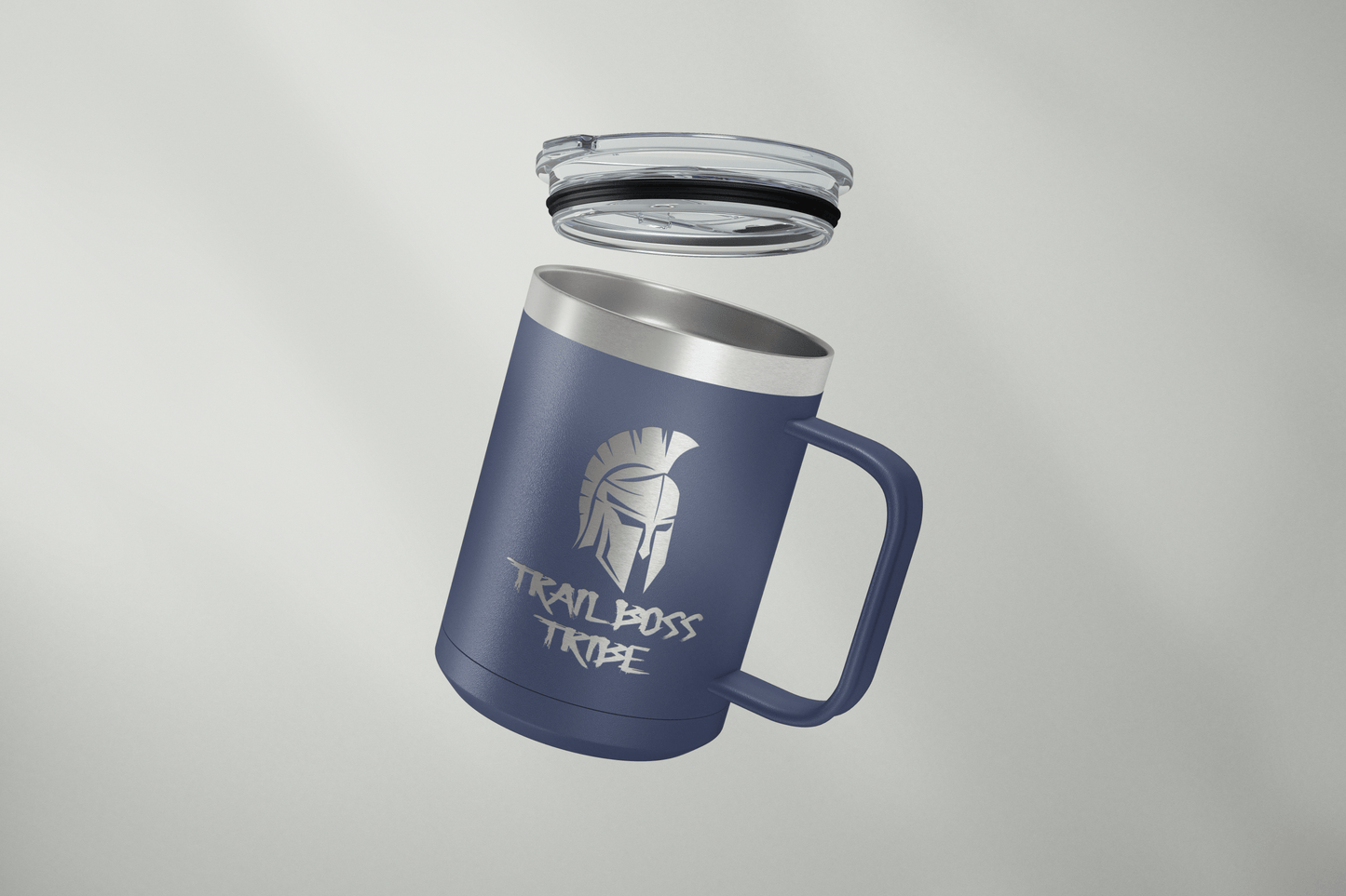 Trail Boss Tribe 15oz Polar Camel Stainless Steel Coffee Mugs