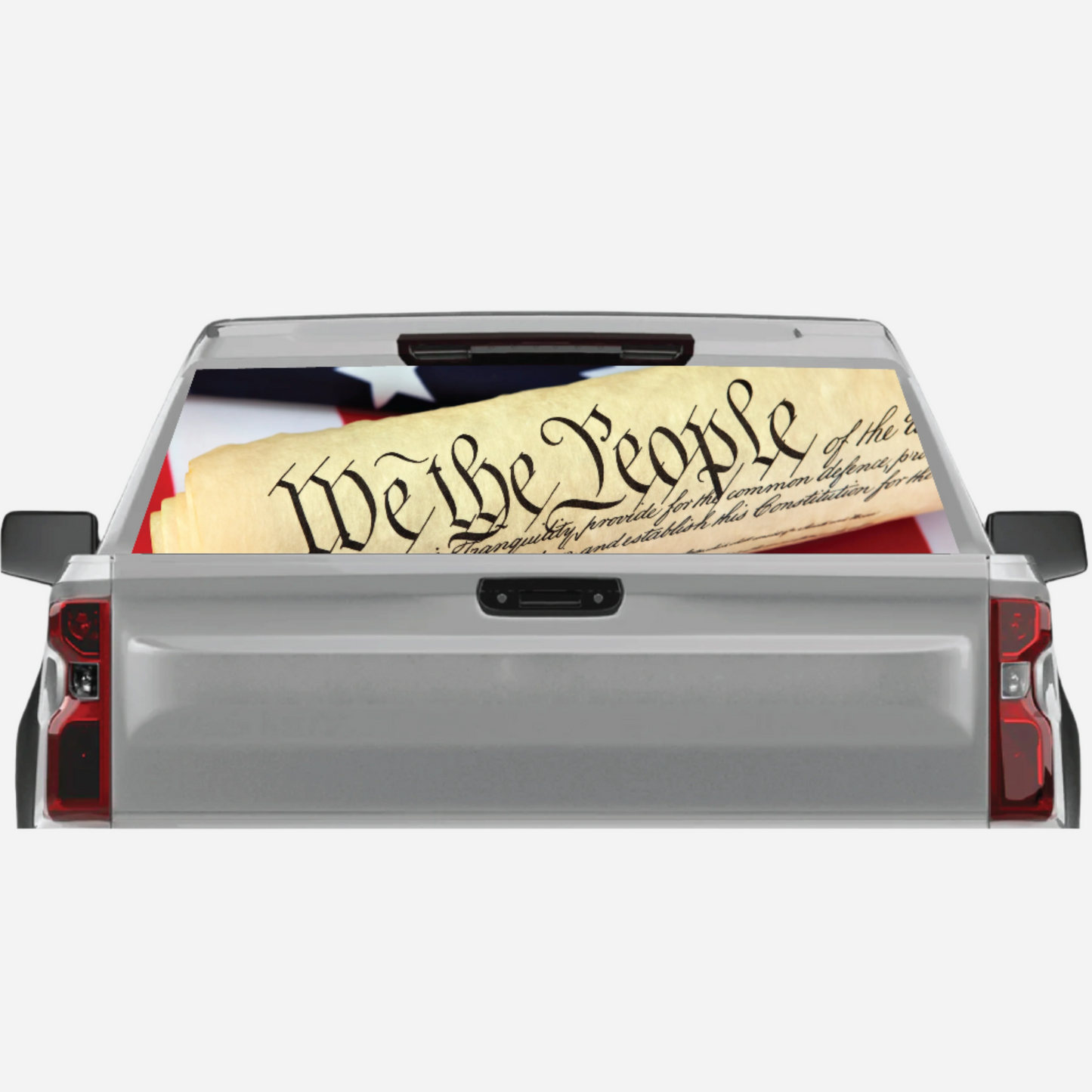We the People Rear Window Graphic