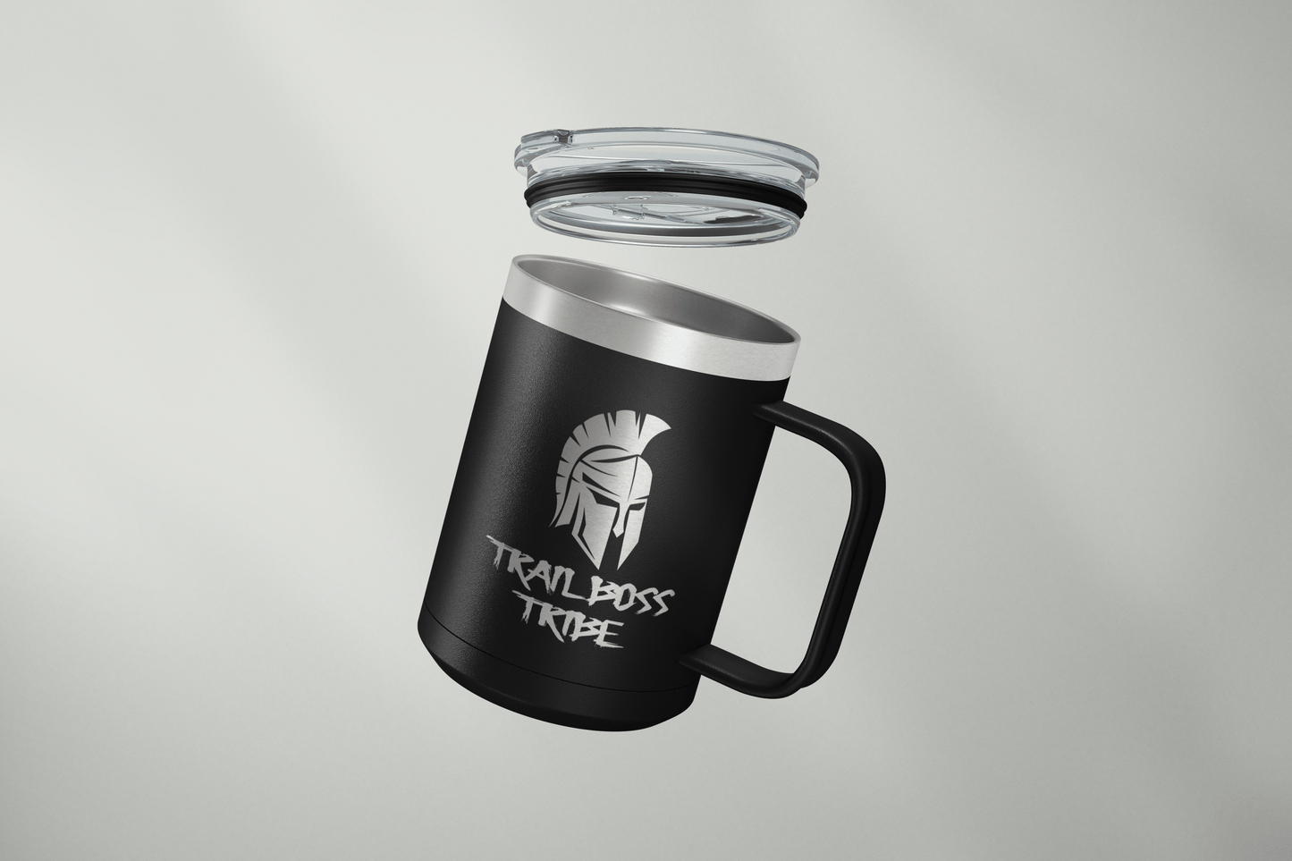 Trail Boss Tribe 15oz Polar Camel Stainless Steel Coffee Mugs