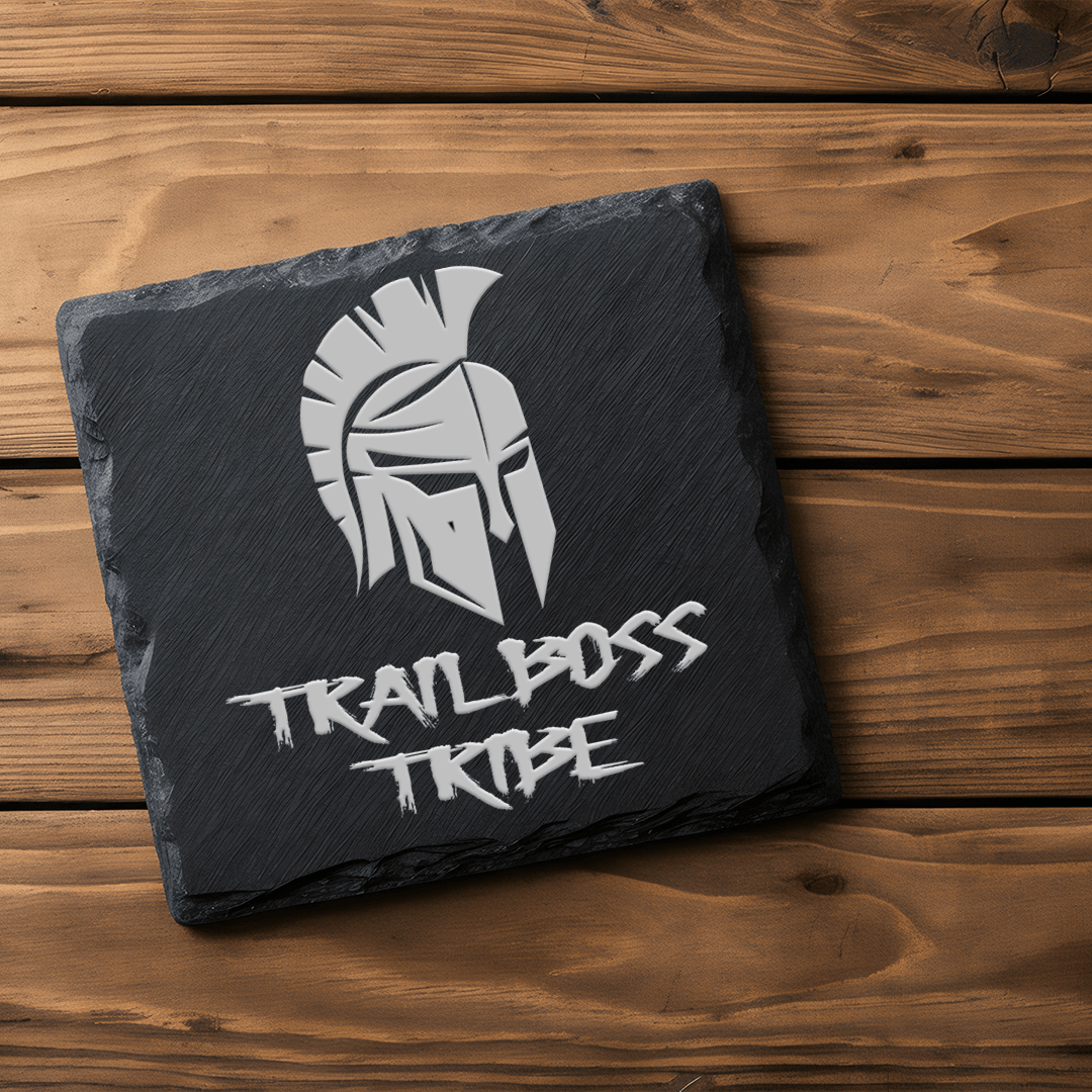 Trail Boss Tribe Slate Coasters (Set of 4)