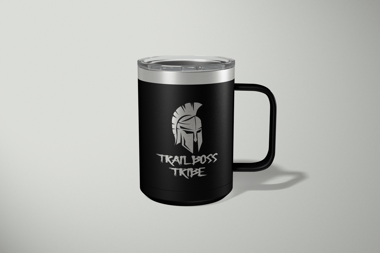 Trail Boss Tribe 15oz Polar Camel Stainless Steel Coffee Mugs