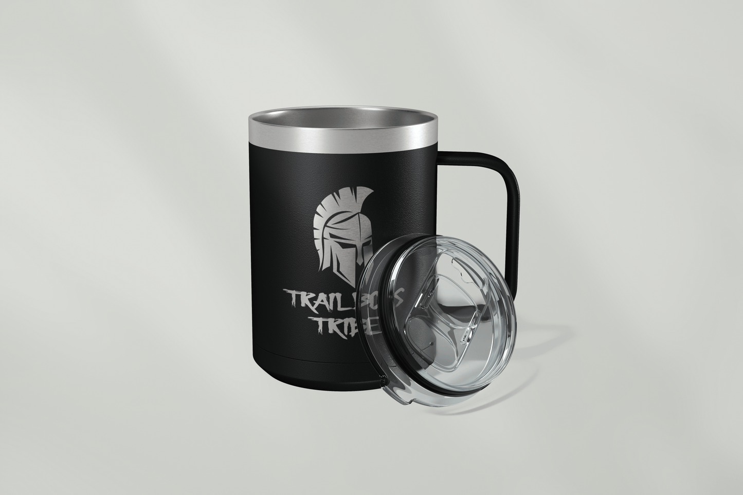 Trail Boss Tribe 15oz Polar Camel Stainless Steel Coffee Mugs