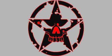 Jeep Skull Star 2 Color Decal - J&J's Graphic Designs