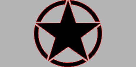 Jeep Star 2 Color Decal - J&J's Graphic Designs