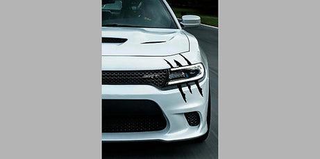 Set of Claw Mark Decals - J&J's Graphic Designs