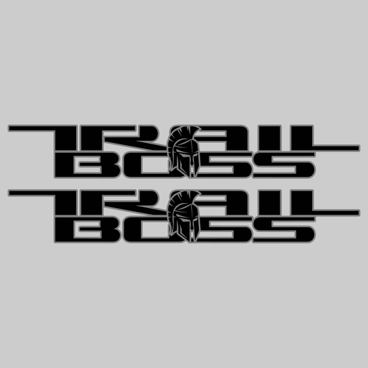Set of Trail Boss Tribe Dual Color Bedside Decals - J&J's Graphic Designs