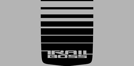 Trail Boss Fade Design Hood Decal - J&J's Graphic Designs