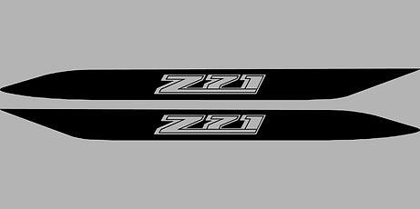 Pair of Silverado Z71 Hood Spear Decals - J&J's Graphic Designs